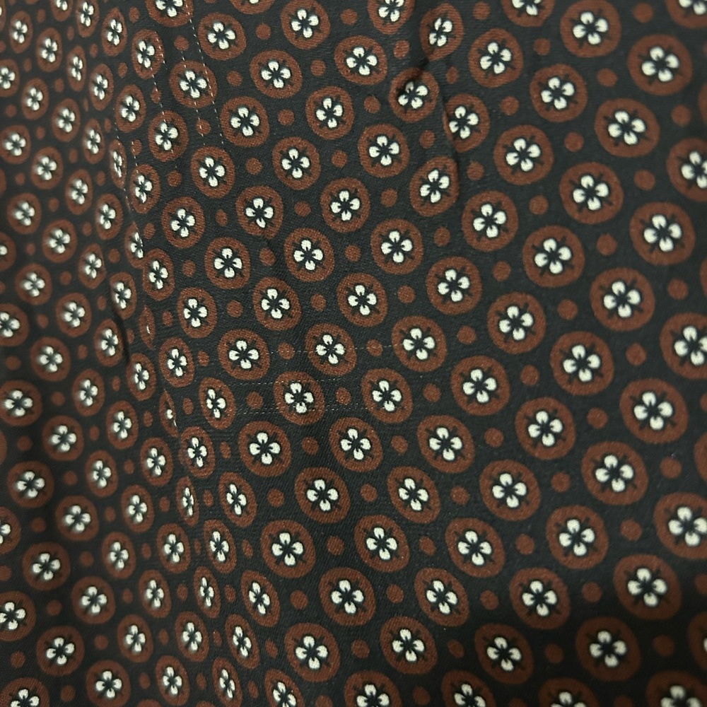 Theory Silk Patterned Pants - Picture 10 of 17